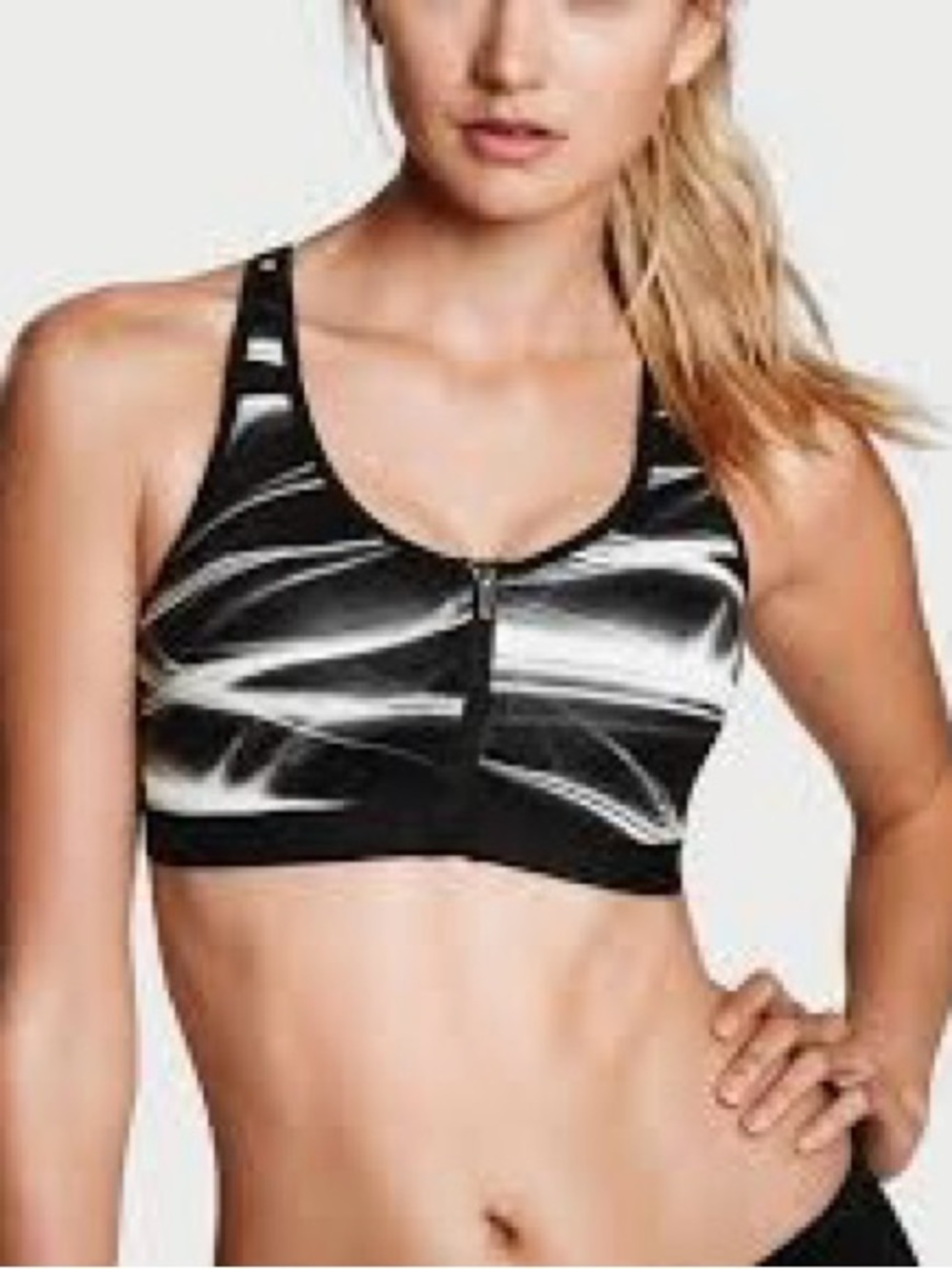 Victoria’s Secret VSX High Impact Knockout Front-Close Sports Bra